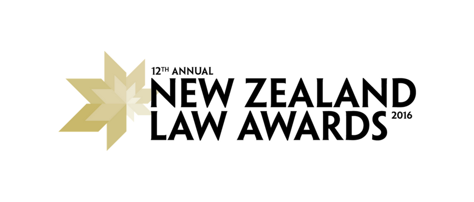 Tompkins Wake NZ Law Awards 2016 finalist